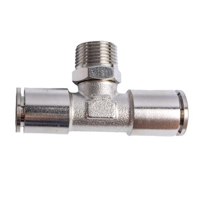 Metal Pu Fitting T-joint 12mm 3/8' M